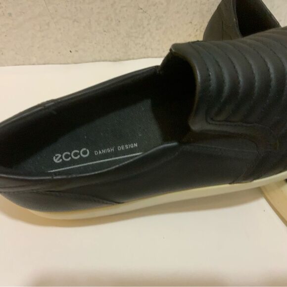 Ecco Soft 9 II Sneakers Quilted Leather Slip On black Size 41 - Picture 11 of 11